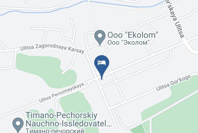 Ukhta - Club Hotel Maps