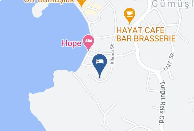 Bodrum - Club Hotel Zemda Maps