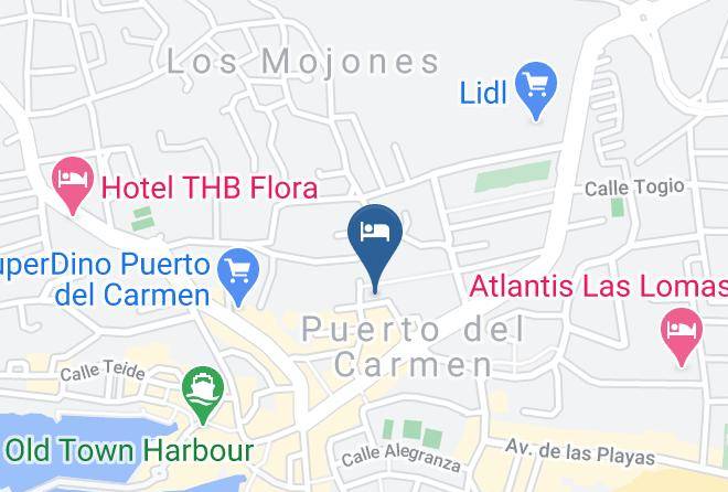 Las Palmas - Club La Cumbre Maps