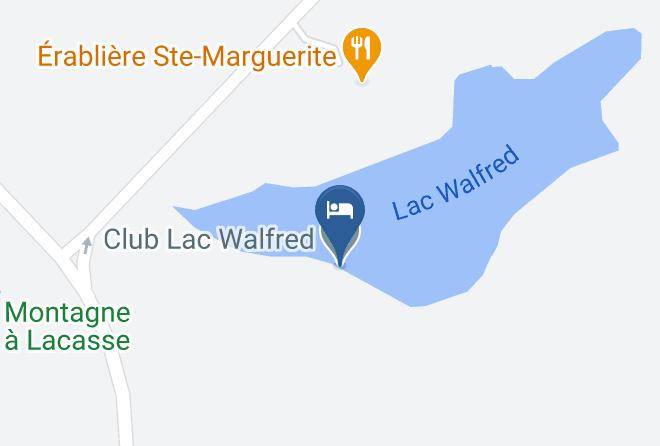Les Pays D En Haut Regional County Municipality - Club Lac Walfred Maps