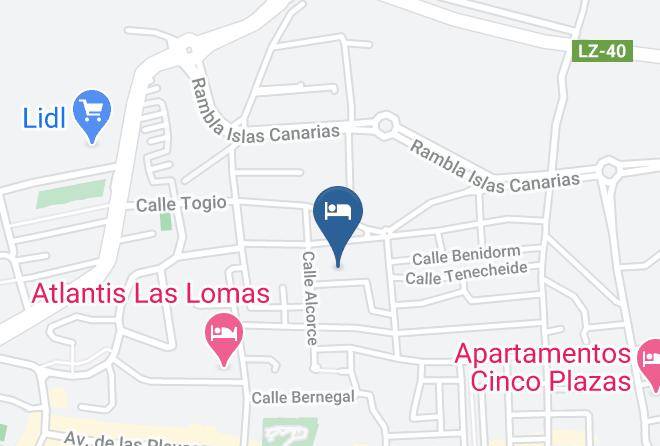 Las Palmas - Club Las Calas Maps