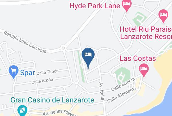 Las Palmas - Club Las Vistas Maps