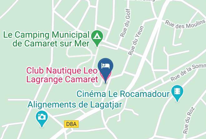 Finistere - Club Leo Lagrange Camaret Hebergement Maps
