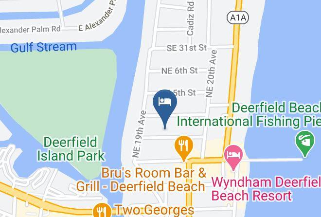 Broward - Club Lux Resort By The Beach Maps