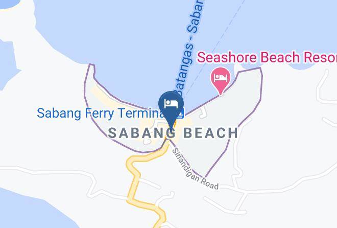 Oriental Mindoro - Club Mabuhay Dive Resort Maps