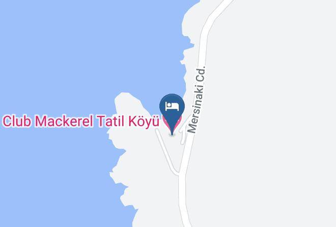 Foca - Club Mackerel Tatil Koyu Maps