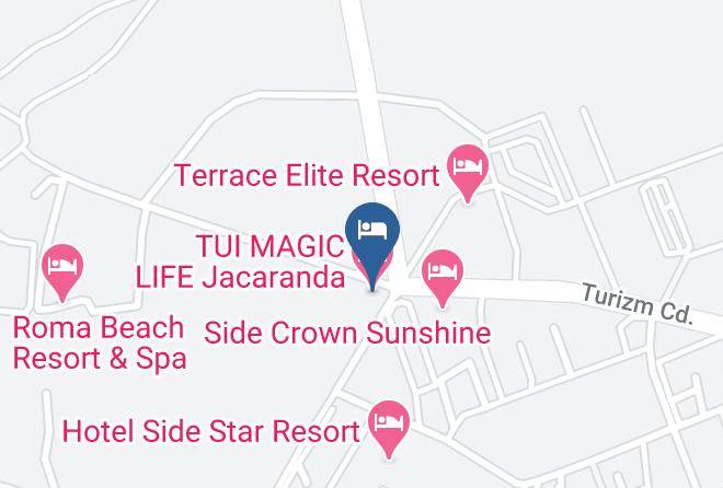 Manavgat - Tui Magic Life Jacaranda Maps