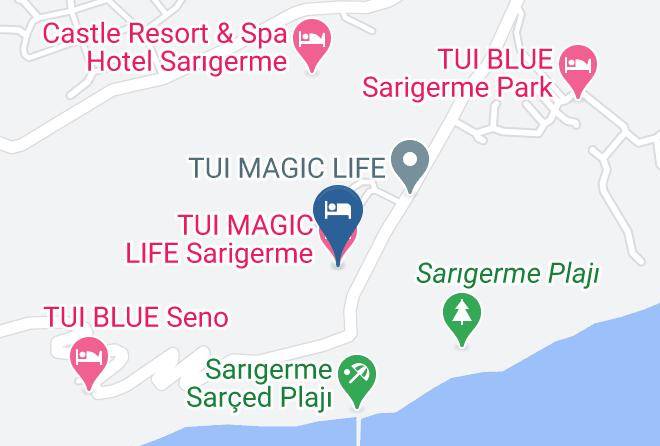 Mugla - Tui Magic Life Sarigerme Maps