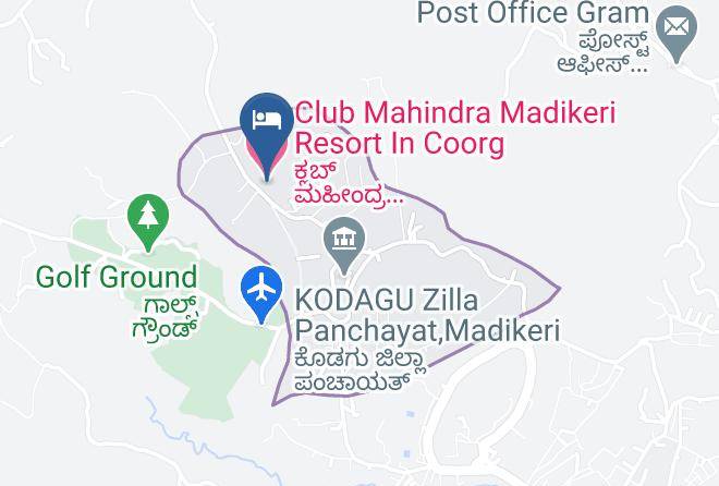 Madikeri - Club Mahindra Madikeri Resort In Coorg Maps