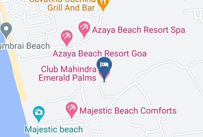 Salcete - Club Mahindra Emerald Palms Maps
