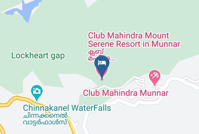 Udumbanchola - Club Mahindra Mount Serene Resort In Munnar Maps