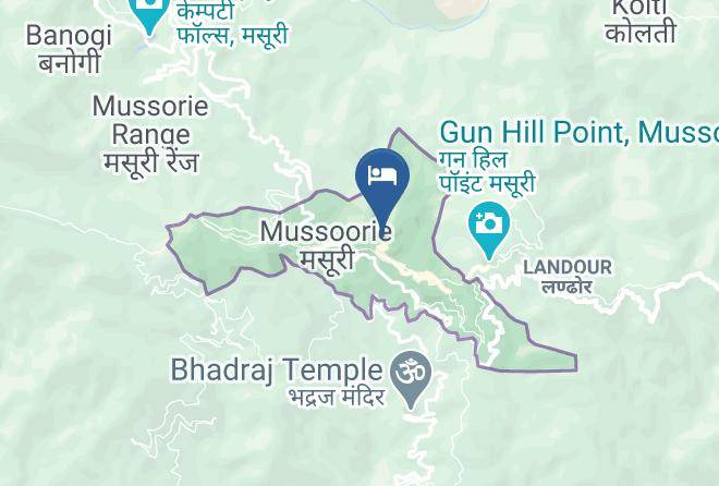 Mussoorie - Club Mahindra Mussoorie Maps