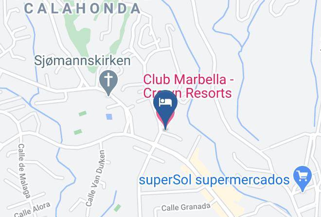 Malaga - Club Marbella Crown Resorts Maps
