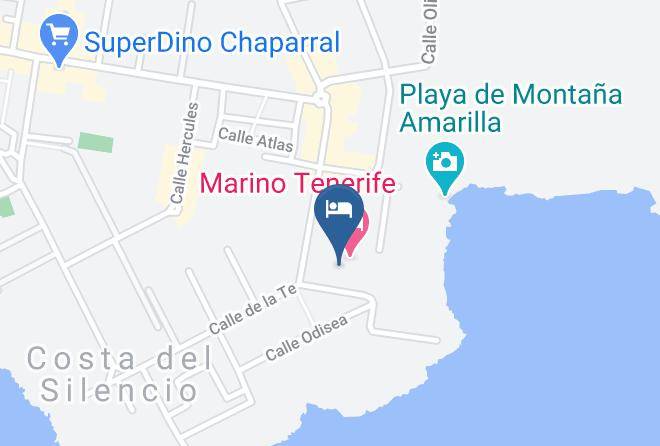 Santa Cruz De Tenerife - Club Marina Maps