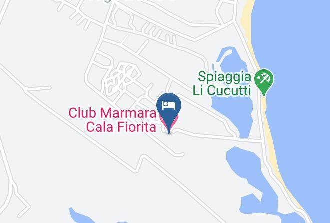 Sassari - Club Marmara Cala Fiorita Maps