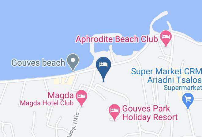 Iraklion - Club Marmara Marina Beach Maps
