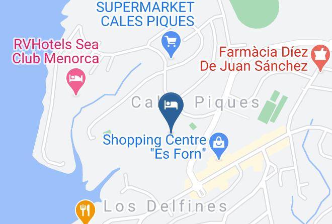 Baleares - Club Marmara Oasis Menorca Maps