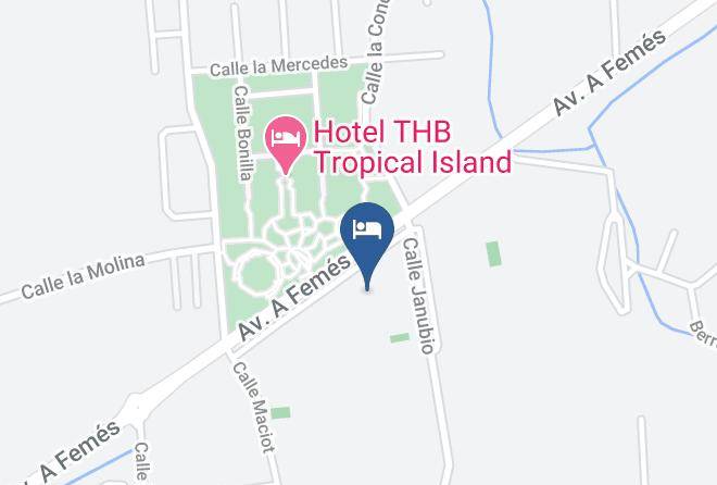 Las Palmas - Club Marmara Playa Blanca Maps