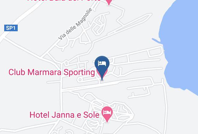 Club Marmara Sporting Map