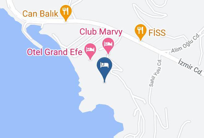 Menderes - Club Marvymarvellous Resort Maps