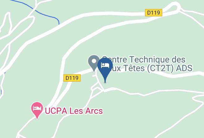 Savoie - Club Med Arcs Panorama Maps