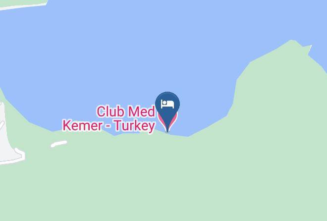 Kemer - Club Med Kemer Turkey Maps