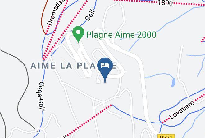 Savoie - Club Med La Plagne 2100 Maps