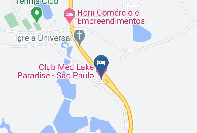 Mogi Das Cruzes - Club Med Lake Paradise Sao Paulo Maps