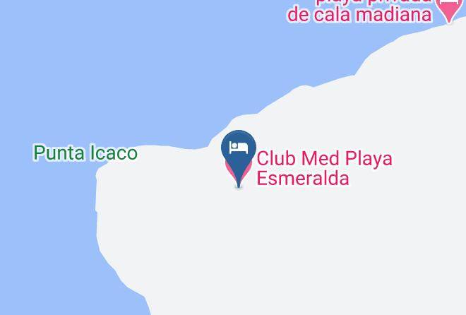 Club Med Playa Esmeralda Map
