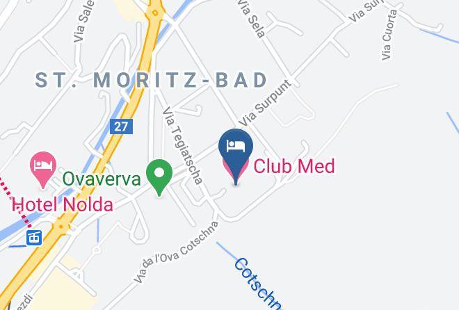 Malojamaloggia - Club Med Saint Moritz Swiss Alps Maps