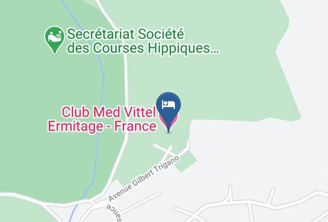 Vosges - Club Med Vittel Ermitage France Maps