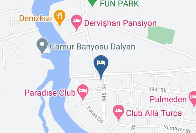 Ortaca - Club Mel Holiday Resort Maps