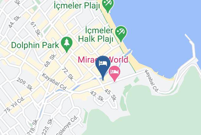 Marmaris - Club Munamar Beach Resort Maps