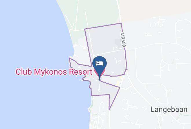 Club Mykonos Resort Map