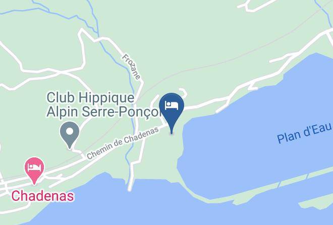 Hautes Alpes - Club Nautique Alpin Serre Poncon Maps