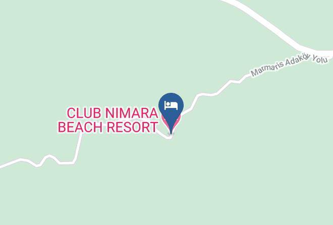 Mugla - Club Nimara Beach Resort Maps