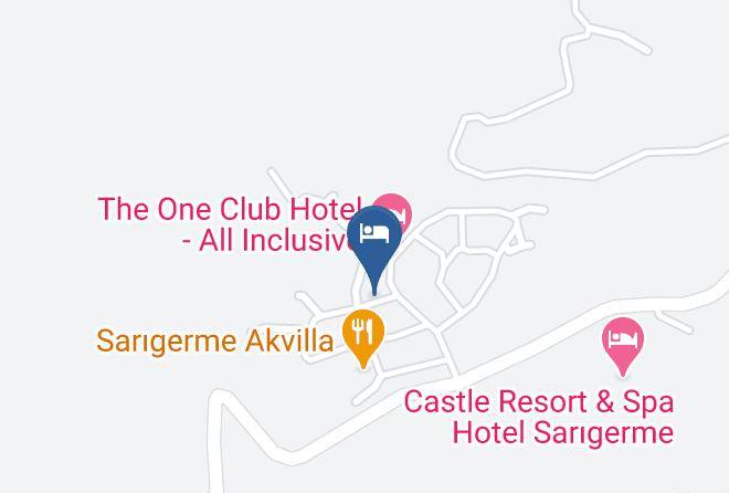 Mugla - Club Nur Hotel Maps