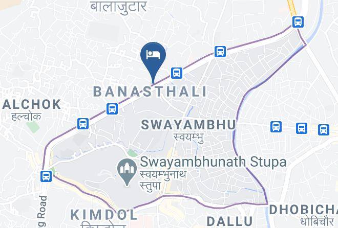 Kathmandu - Club Orchid Inn Maps