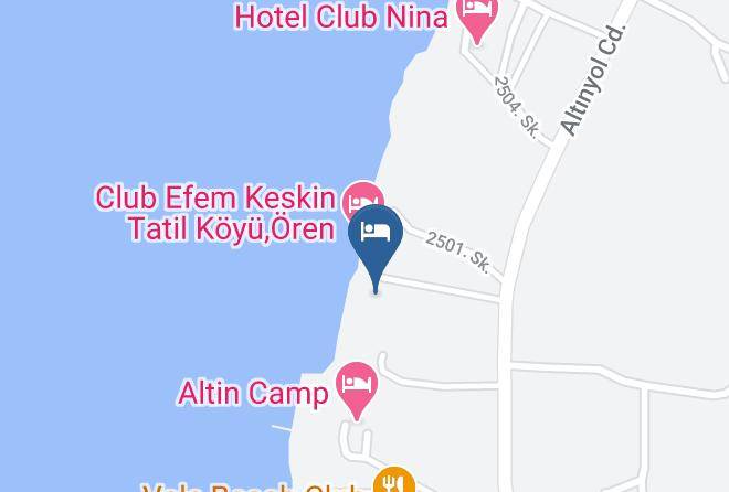 Balikesir - Club Orient Oren Turkey Maps