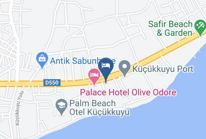 Club Otel Gultur Map