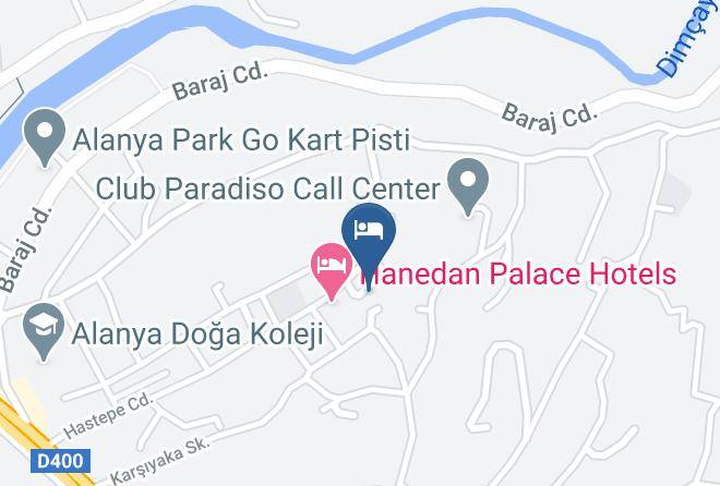 Alanya - Club Paradiso Hotel & Resort Maps