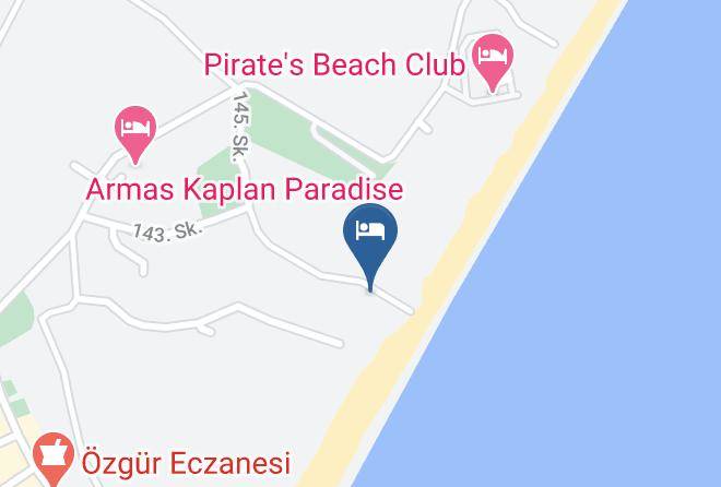 Antalya - Club Pinara Beach Maps