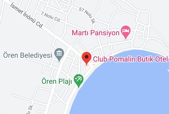Milas - Club Pomalin Butik Otel Maps
