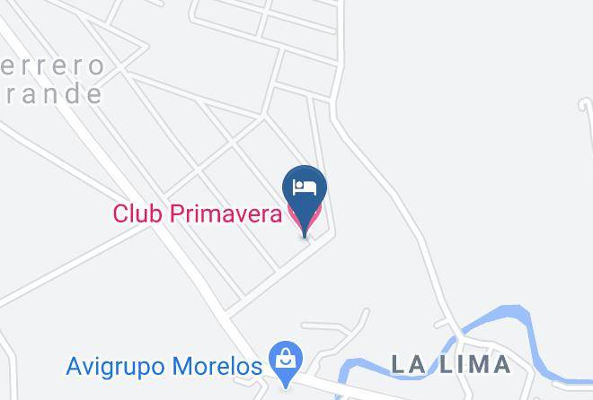 Miacatlan - Club Primavera Hotel Maps