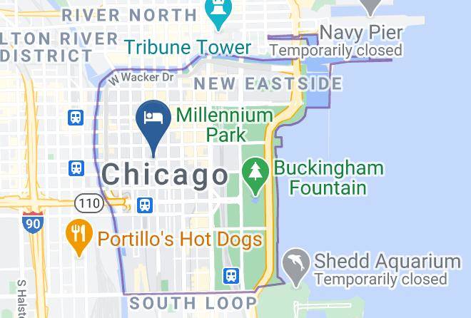 Cook - Club Quarters Hotel Chicago Central Loop Maps