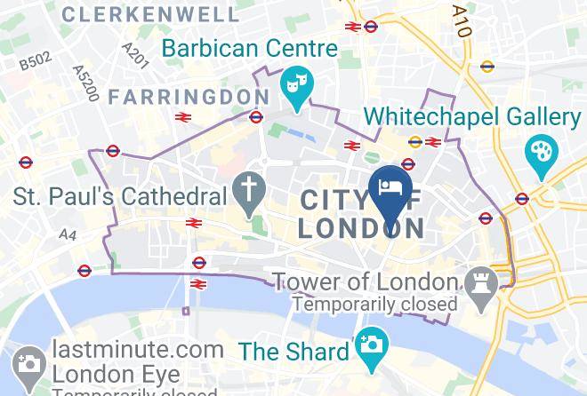 London - Club Quarters Hotel London Gracechurch Maps