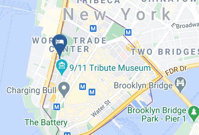 New York - Club Quarters Hotel New York City World Trade Center Maps