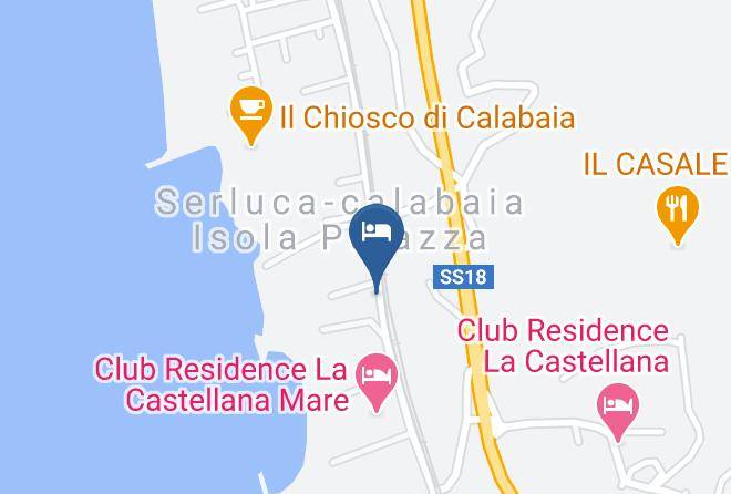 Cosenza - Club Residence I Caraibi Maps