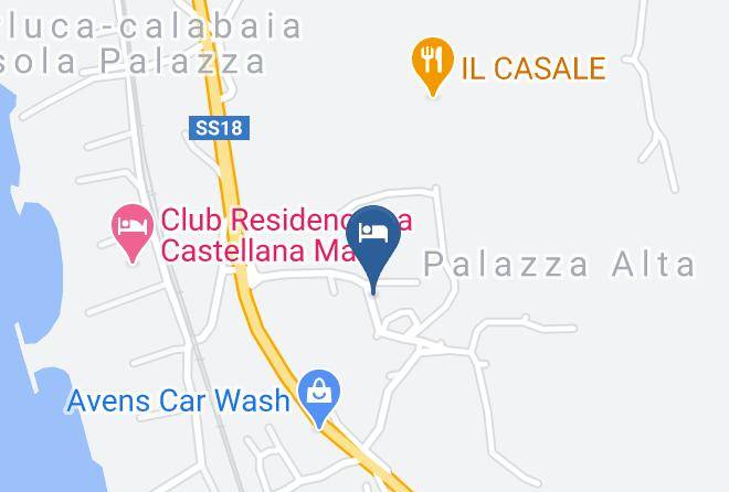Cosenza - Club Residence La Castellana Maps