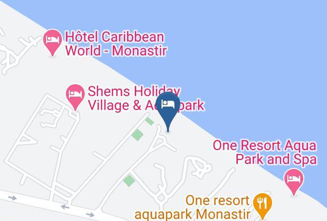 Tunisia - Club Rosa Rivage Maps